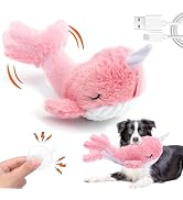 Mity rain Interactive Dog Toys Whale | Keeps Small, Medium &amp; Large Dogs Busy Indoors &amp; Outdoors -...