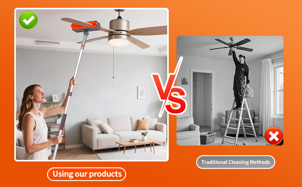 Ceiling Fan Cleaner Duster 2