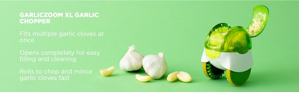 Chef&amp;#39;n GarlicZoom XL Garlic Chopper &amp;amp; Mincer