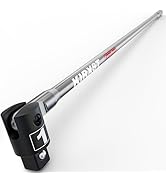41-Inch 1” Drive Breaker Bar, Heavy Duty Extension Breaker Bar, 250° Rotatable Head, Premium Chro...