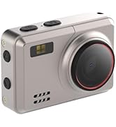 Retro Mini Digital Camera 1080P HD Video Recorder,Portable Keychain Video Camera with 32GB Card,a...