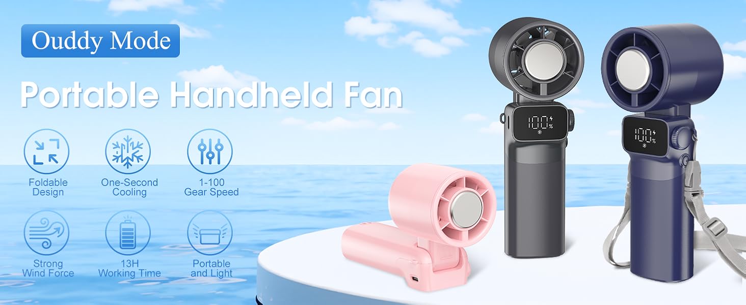 handheld fan