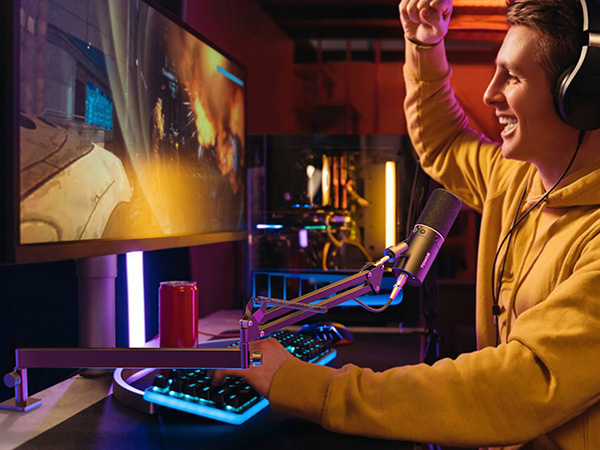 Tonor.Mic.Arm.Desk.Mount-PT5-1-Phone