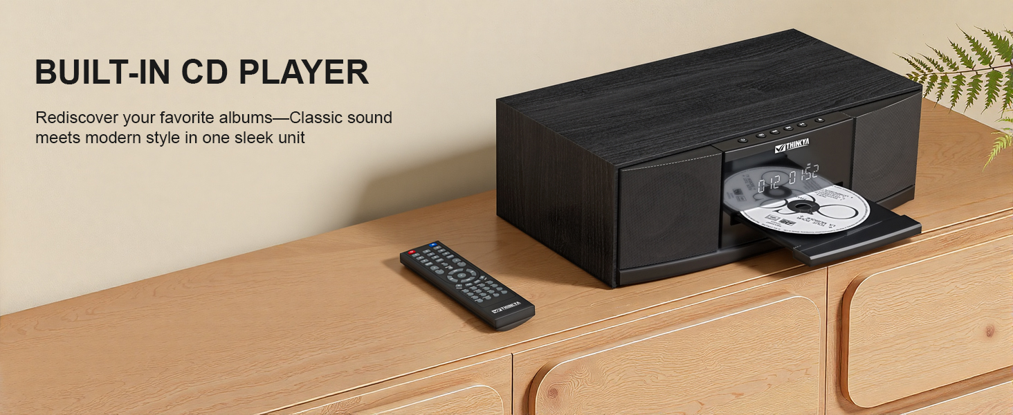 cd player with speakers