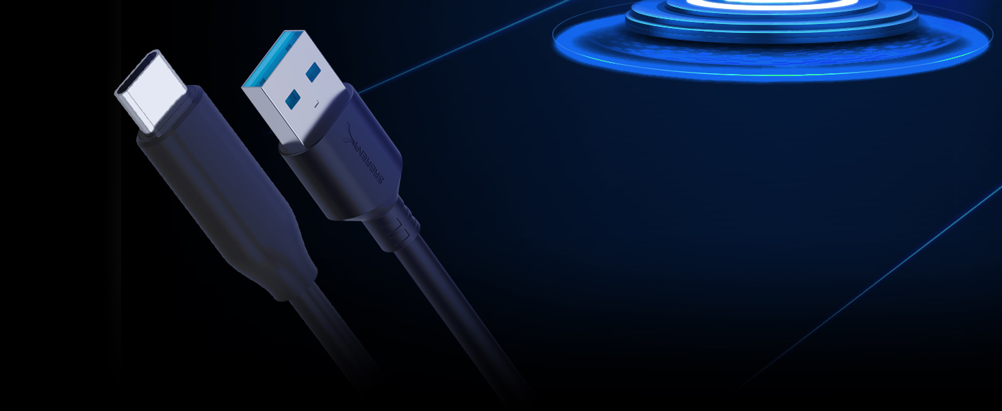 usb type c cable, usb type a to type c cable, dual usb cables for data transfer