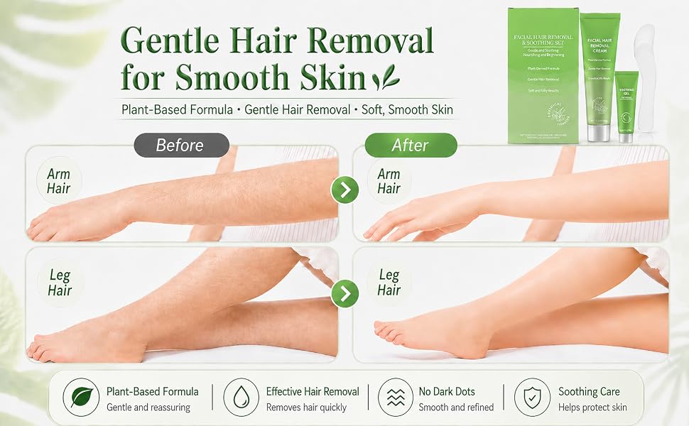 Facial Hair Removal Cream for Women
