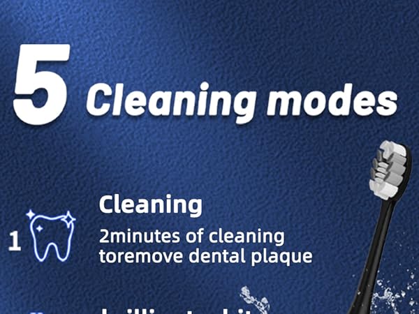 5 Cleaning modes