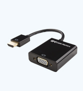 HDMI to VGA Adapter (HDMI to VGA Converter / VGA to HDMI Adapter)