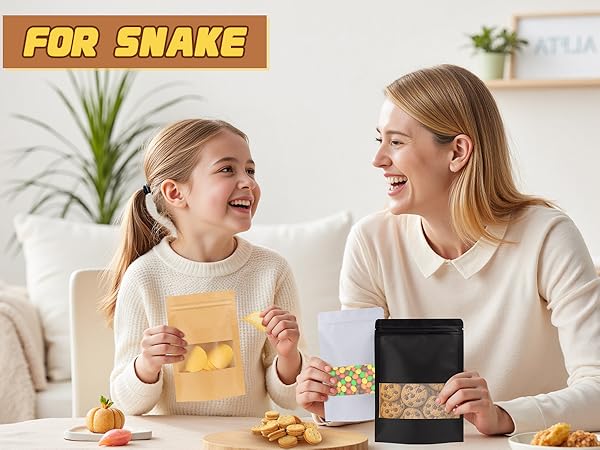 resealable bags for food