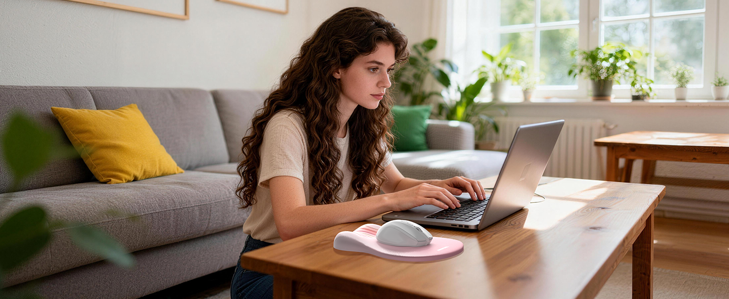 Mouse Pad with Wrist Rest