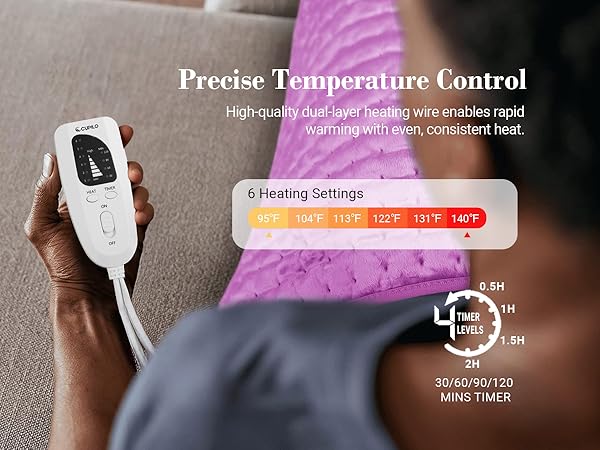 electric heating pads large