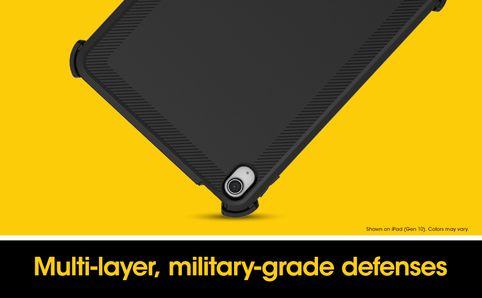 Defender series for iPad, OtterBox defender, protective iPad case, port cover, otterbox, defender
