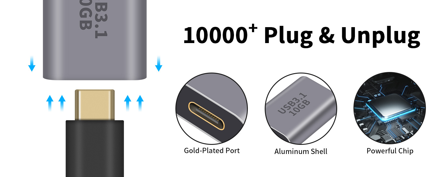 usb c female to usb female adapter