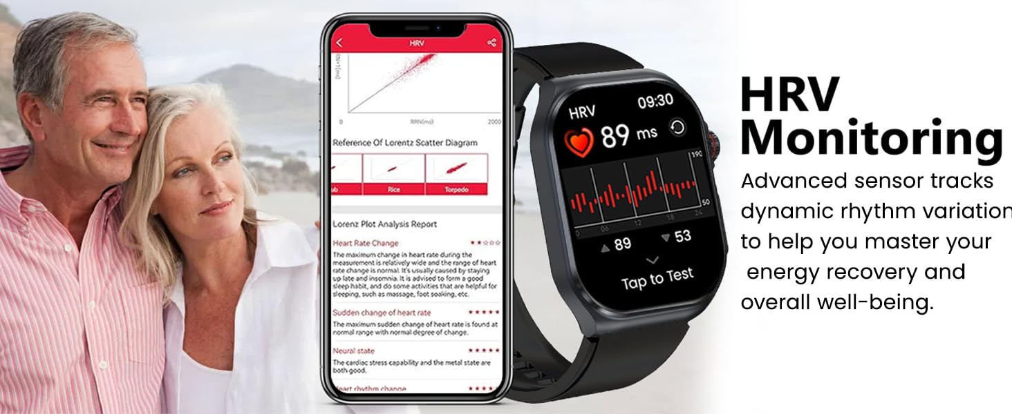 Smart Watch for Men Women