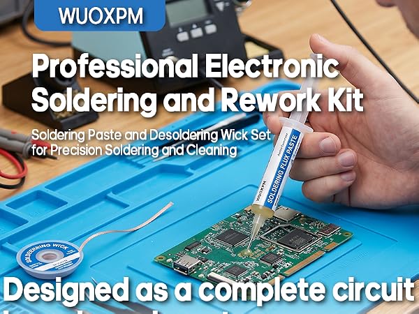 Solder Paste and Solder Wick