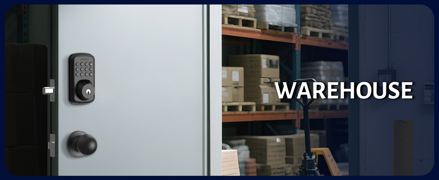 door lock with fingerprint