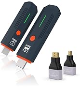 2026 New Wireless HDMI Transmitter and Receiver, 360ft/110m Wireless HDMI Extender,4K Decode 1080...