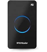Smart USB UHF RFID Reader 915Mhz, USB Desktop Contactless Card Reader Writer, Electronic Tag Acce...
