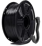 FLASHFORGE ABS Pro Filament 1.75mm Black, 3D Printer Filament 1kg (2.2lbs) Spool-Dimensional Accu...
