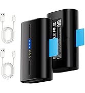 Lesaps 2-Pack Replacement Battery for SimpliSafe Outdoor Camera Battery- 7000mAh Rechargeable Cam...