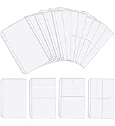 FYY 12pcs A5 Binder Pockets,A5 Size 6 Holes Binder Pockets,[Waterproof PVC Pouch]Premium Clear Bi...
