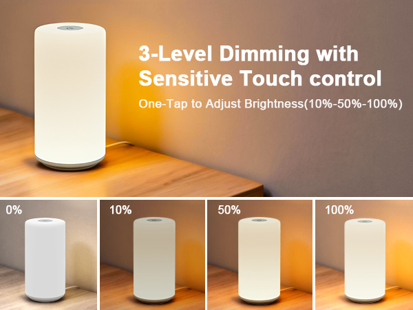 touch control table lamp