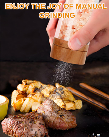 Salt and Pepper Grinder Set