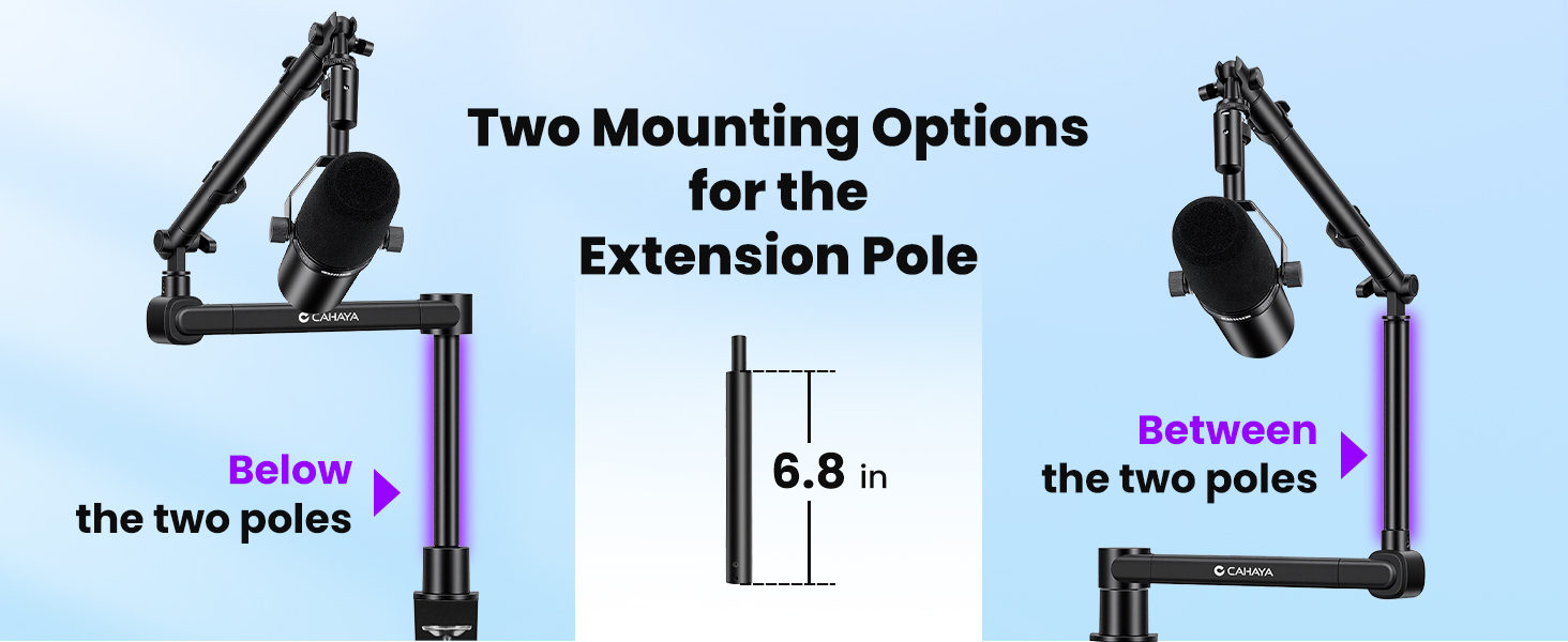 microphone boom arm stand