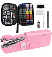 Handheld Sewing Machine, Mini Portable Handheld Sewing Machine, Hand Held Sewing Device, Easy to ...