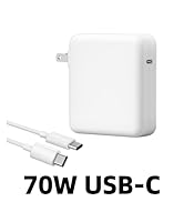 Mac Book Pro Charger - 70W USB C Charger Fast Charger Compatible with Mac Book Pro/Air 16 15 14 1...