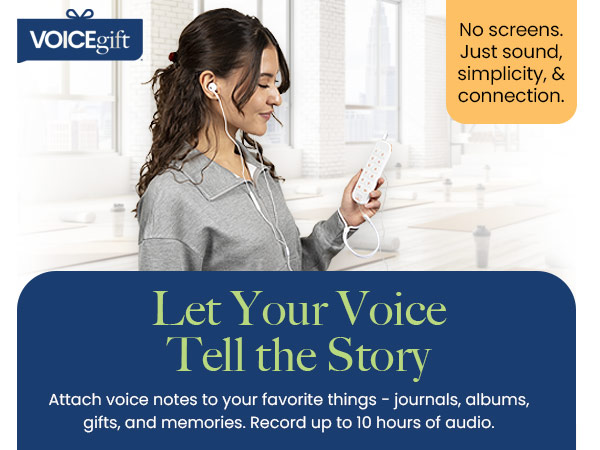Interactive Voice Recorder for Adults