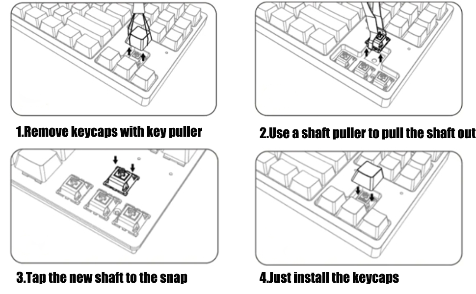 Snow Lotus Silent Switches