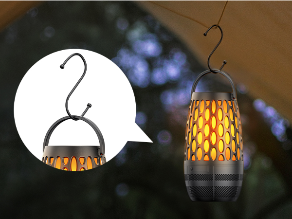 outdoor speakers bluetooth waterproof patio with S-Hook Hanging easy use