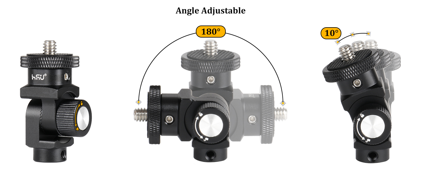 Action Cameras Vertical Mount Adapter