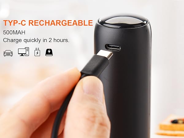 Rechargeable Milk Frother