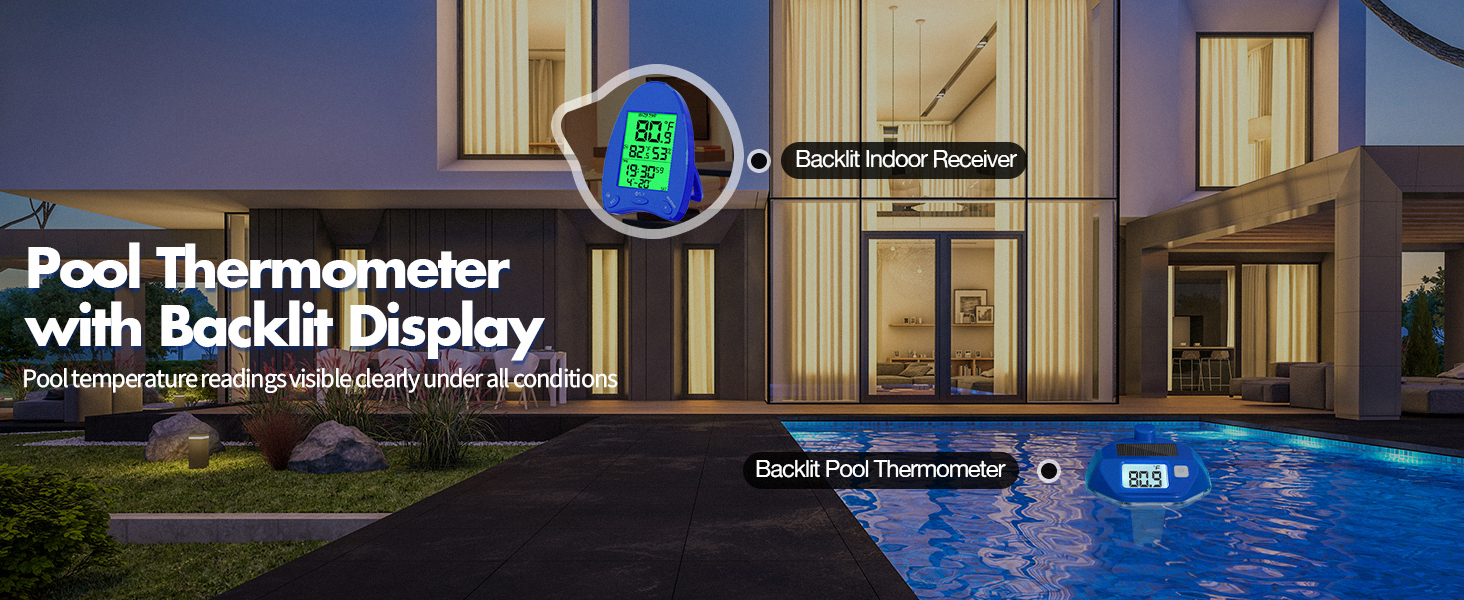 pool thermometer floating easy read solar pool thermometer digital pool thermometer