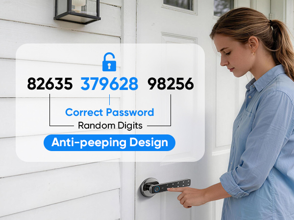 Smart Door Lock with Knob