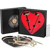 RONXS Gifts for Her, 4 in 1 Luxury Candle Gift Set for Candle Lovers, Candle Care Kit with Wick D...