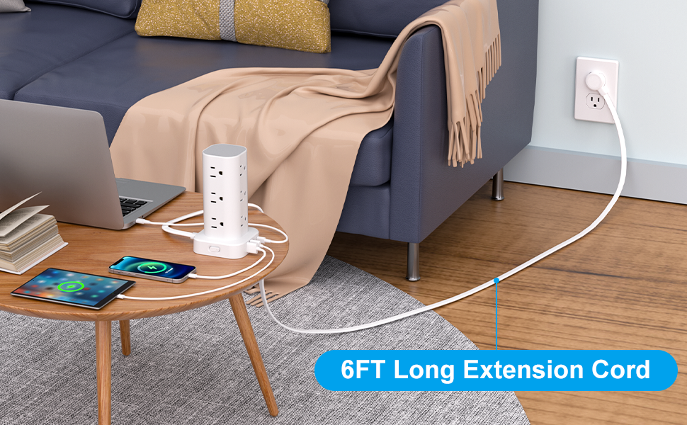 flat extension cord surge protector flat plug flat outlet flat plug power strip flat plug power 