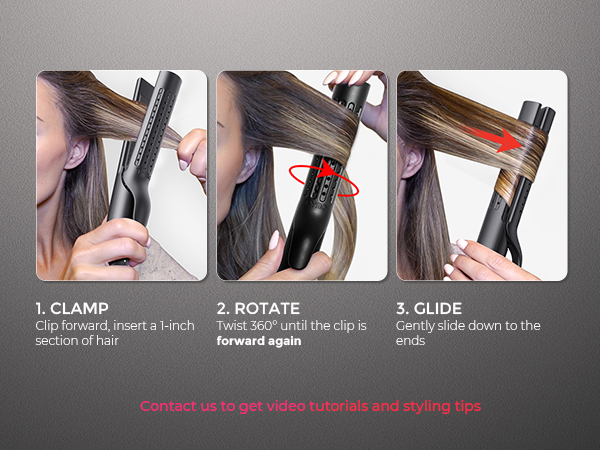 curling iron for short hair