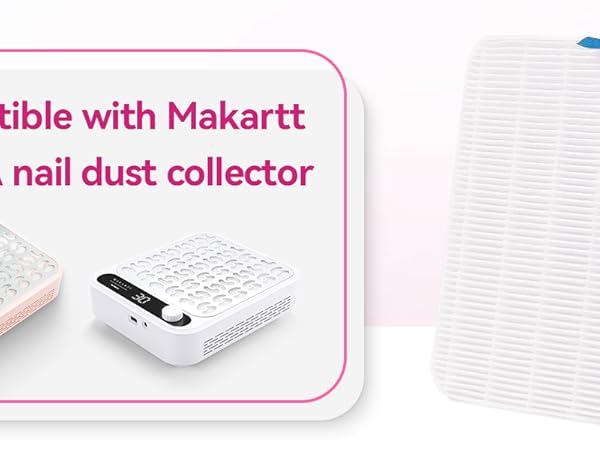 Nail Dust Collector Filter