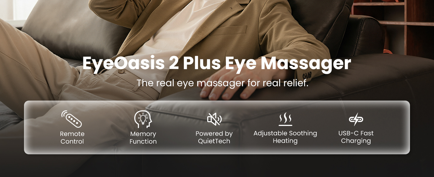 eye massager eye massager with heat and cooling eye mask face massager migraine headache relief