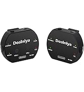 Doslnlya W-380 Wireless in-Ear Monitoring System 2.4G Stereo in-Ear Monitor with Receiver and Tra...