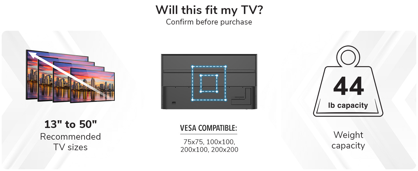 Will it fit my TV?