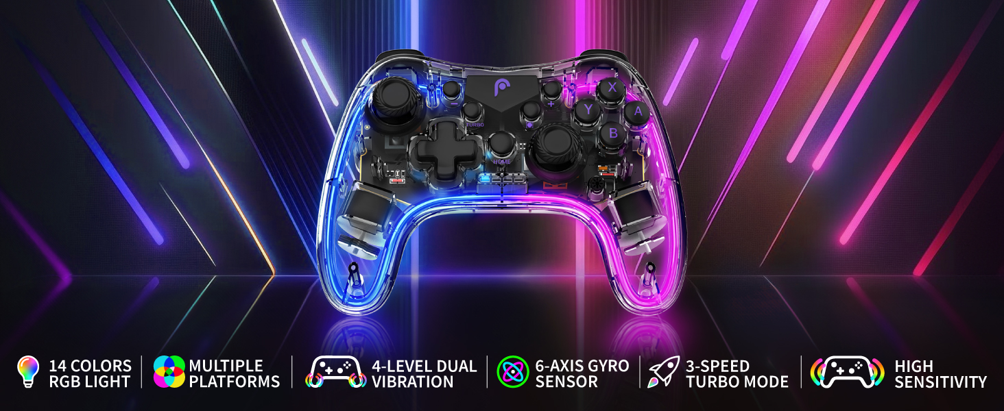 14 colors rgb light controller