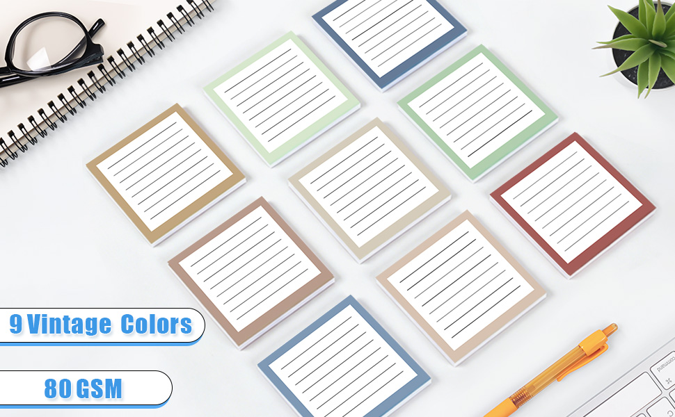 18 Pack Lined Sticky Notes