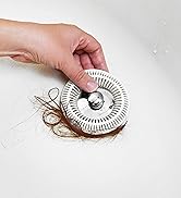Non-toxic pet hair dog hair cat shower drain protector TubRing 5-inch bathroom drain hair catcher