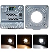 COB LED Video Light, Handheld Bi Color Photography Lighting with 5000 mAh Rechargeable Battery, 2...