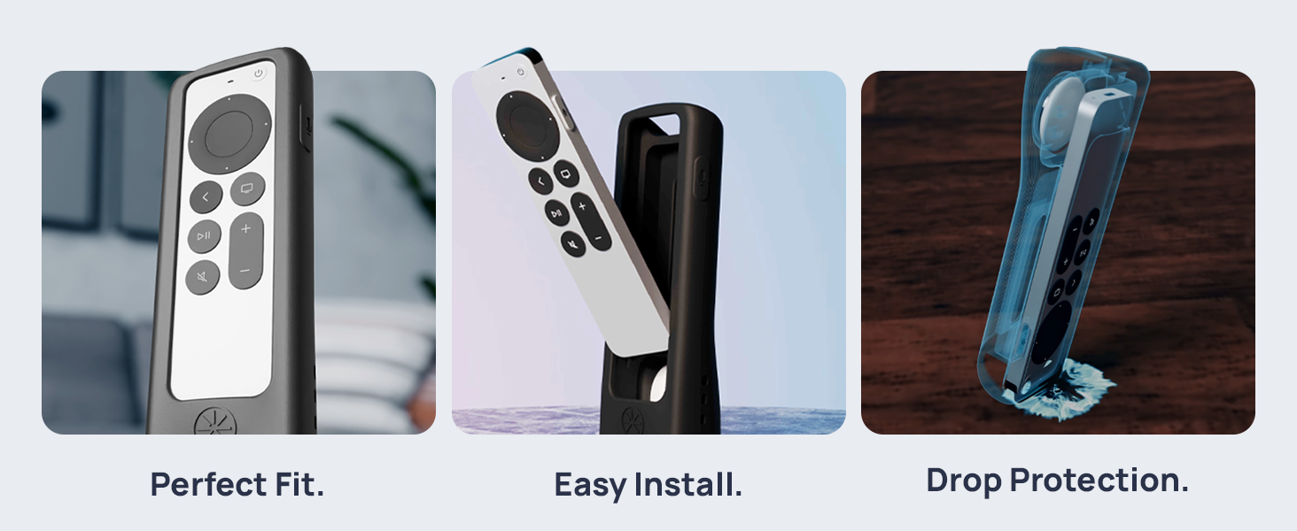 GripStand case offers perfect fit, easy install, and drop protection for Siri Remote