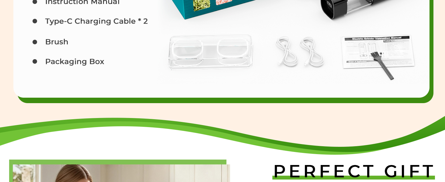 rechargeable salt and pepper grinder set